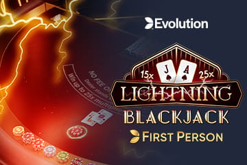 First Person Lightning Blackjack Evolution